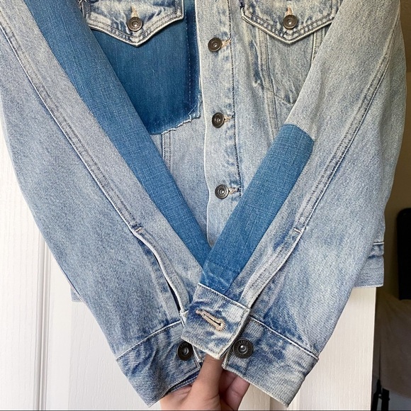 Levi’s BF Patched Trucker Jacket XS - Picture 3 of 9